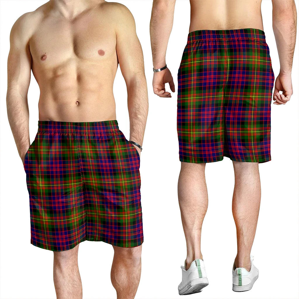 Carnegie Modern Tartan Plaid Men's Shorts