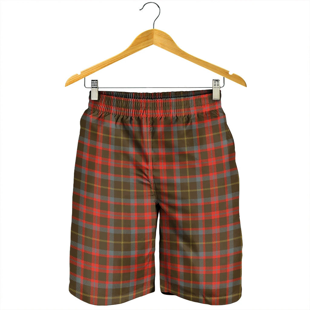 MacKintosh Hunting Weathered Tartan Plaid Men's Shorts