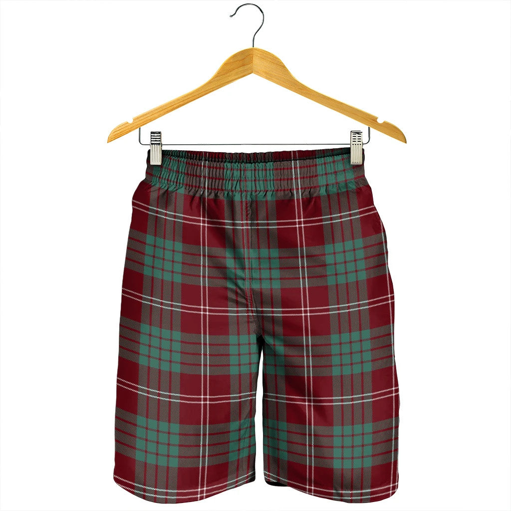 Crawford Modern Tartan Plaid Men's Shorts