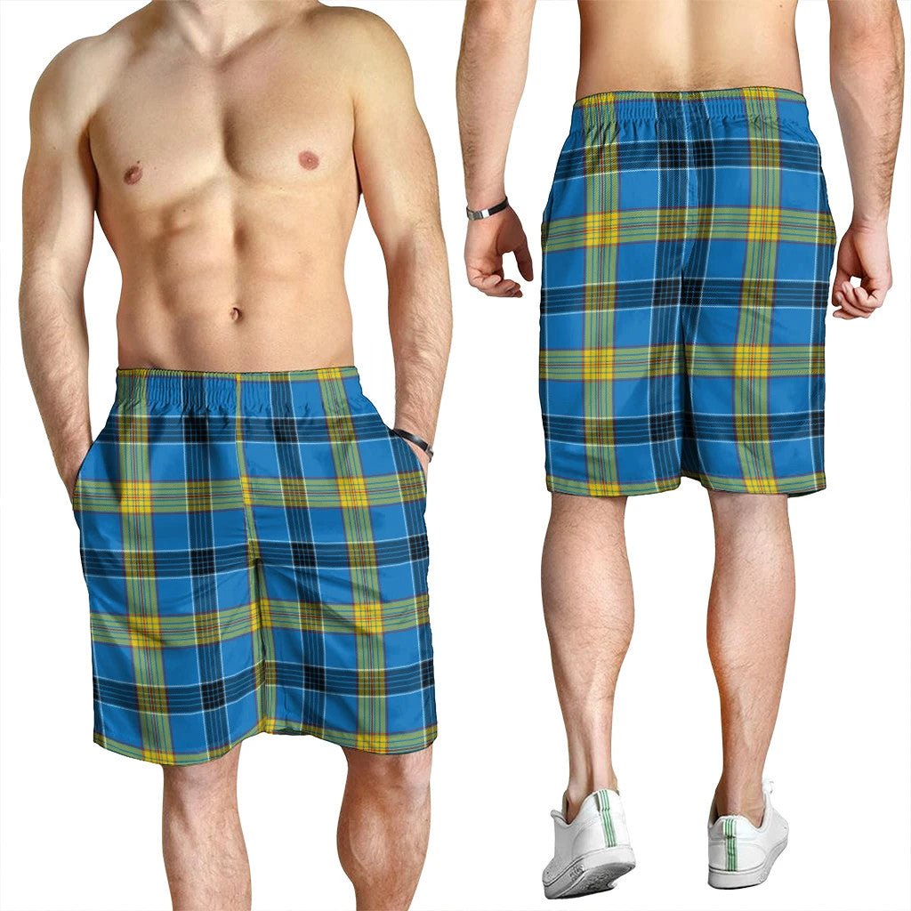 Laing Tartan Plaid Men's Shorts