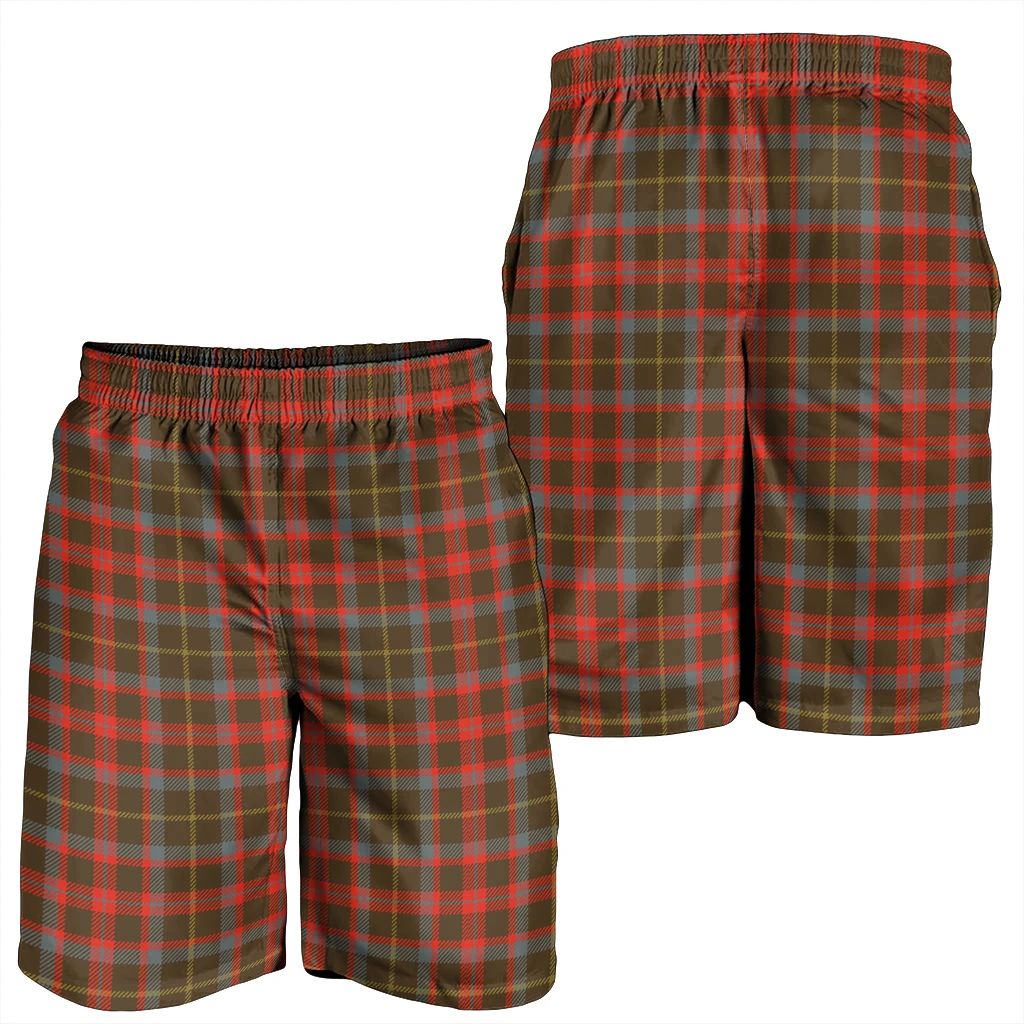 MacKintosh Hunting Weathered Tartan Plaid Men's Shorts