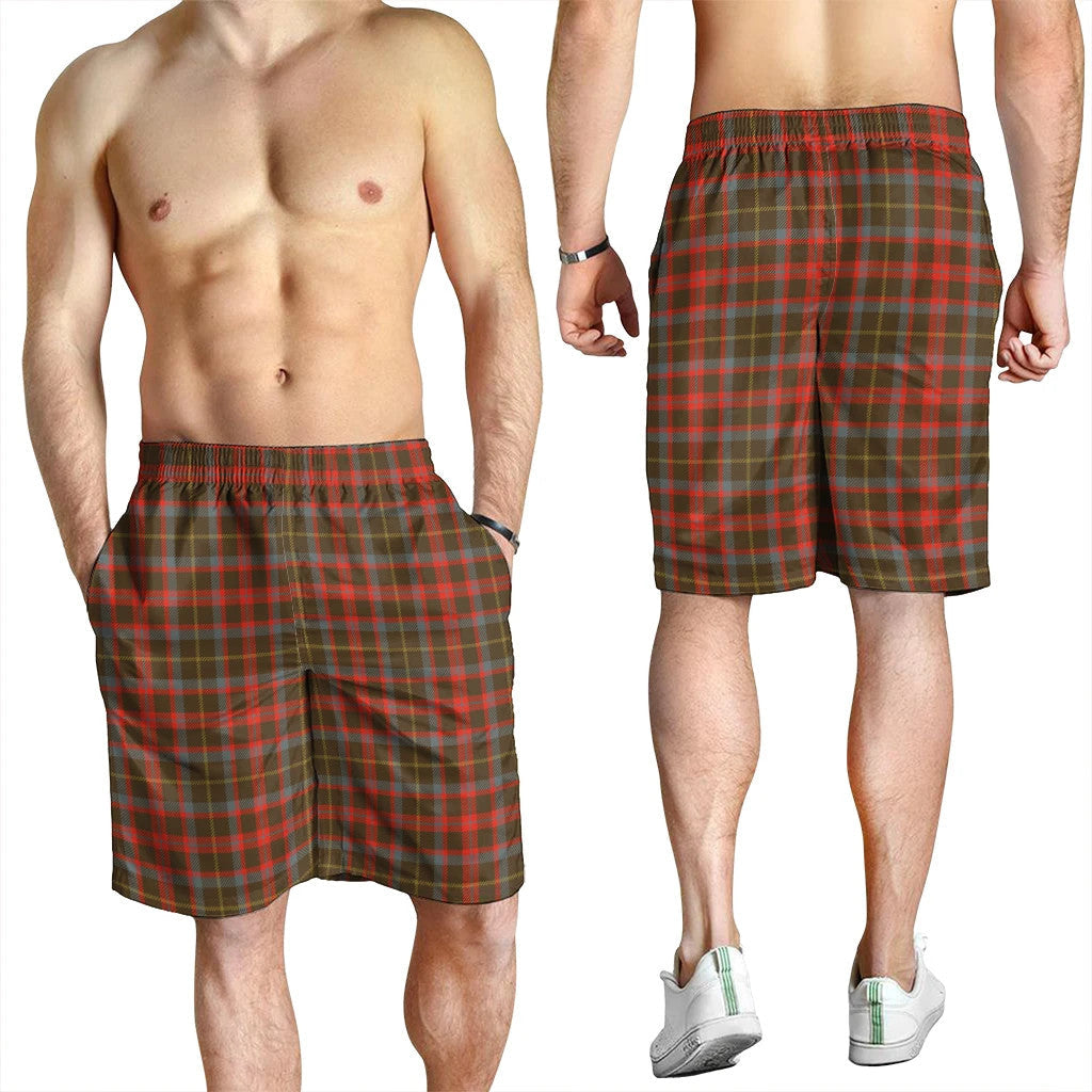 MacKintosh Hunting Weathered Tartan Plaid Men's Shorts