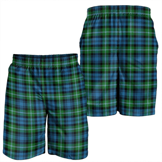 Lyon Clan Tartan Plaid Men's Shorts