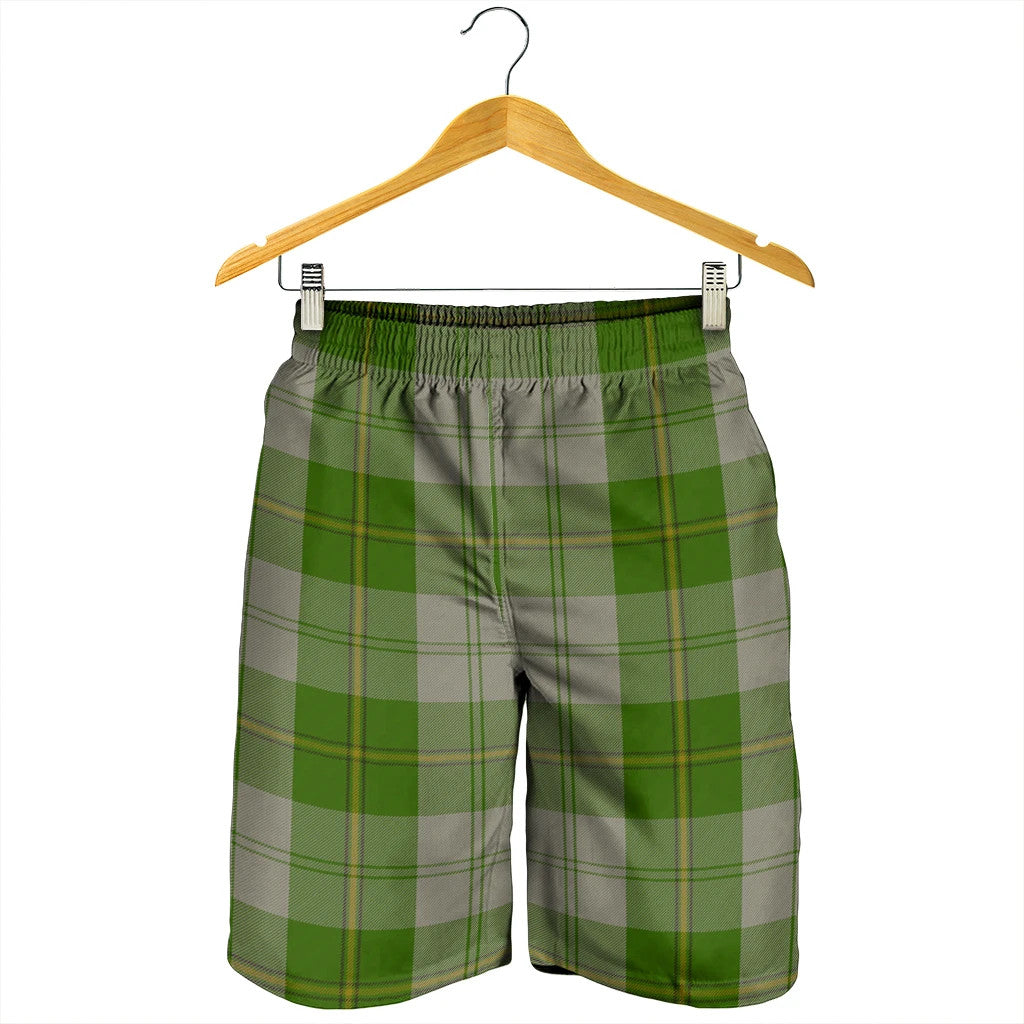 Cunningham Dress Green Dancers Tartan Plaid Men's Shorts