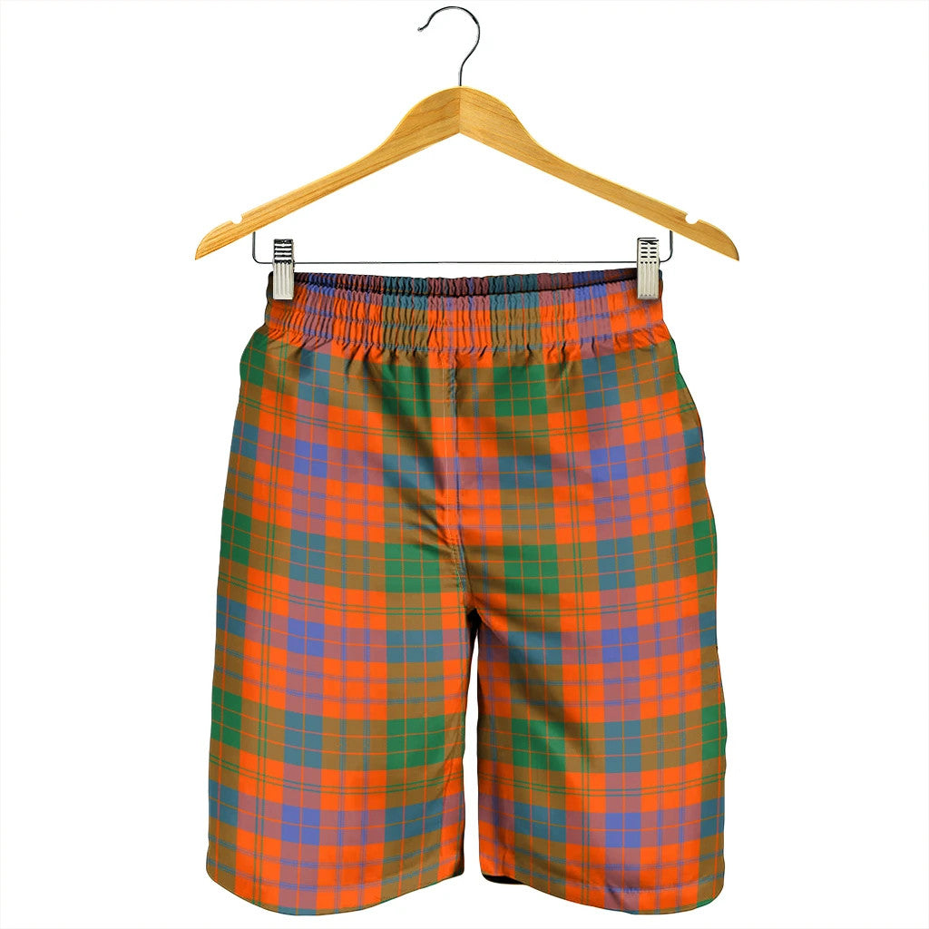 Ross Ancient Tartan Plaid Men's Shorts