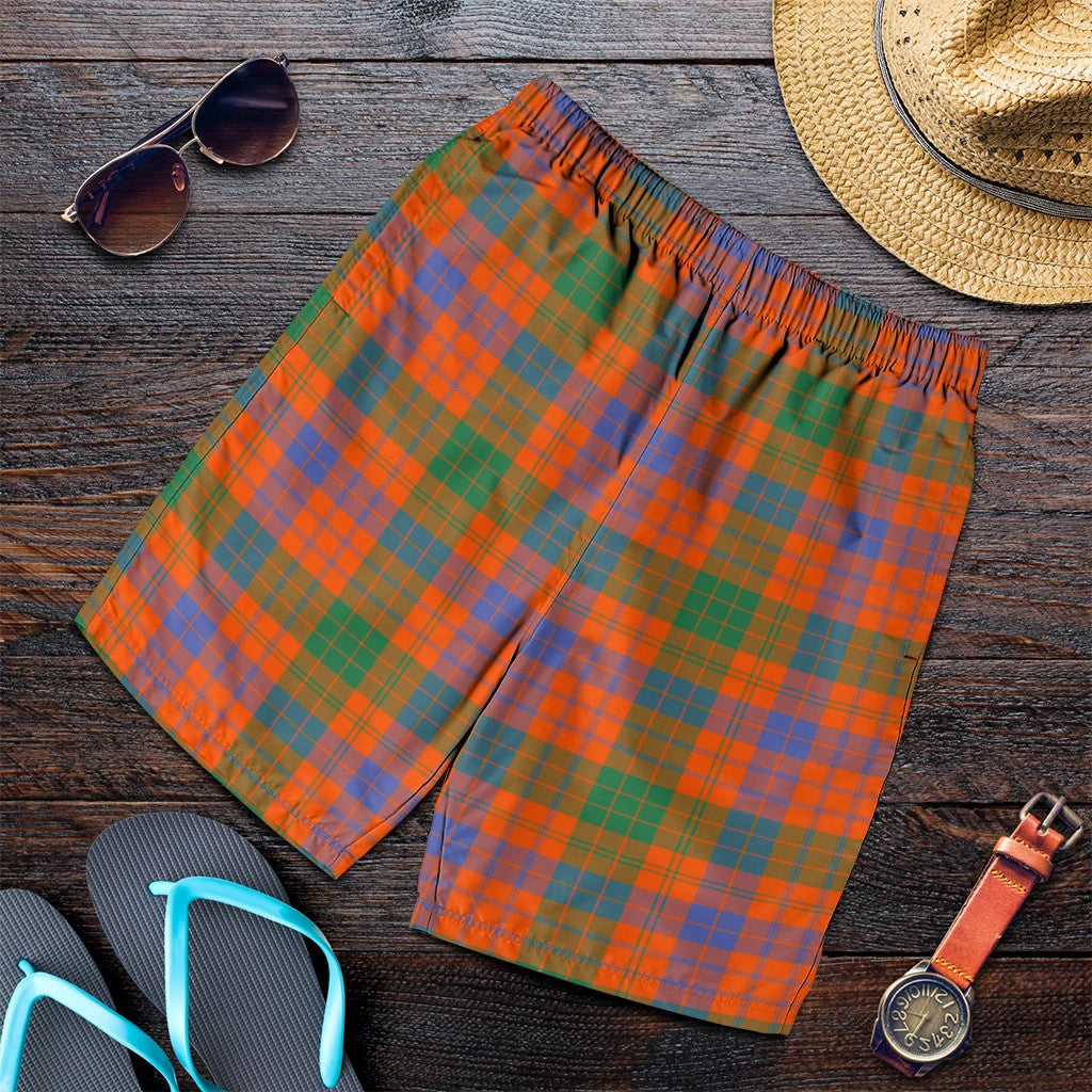 Ross Ancient Tartan Plaid Men's Shorts