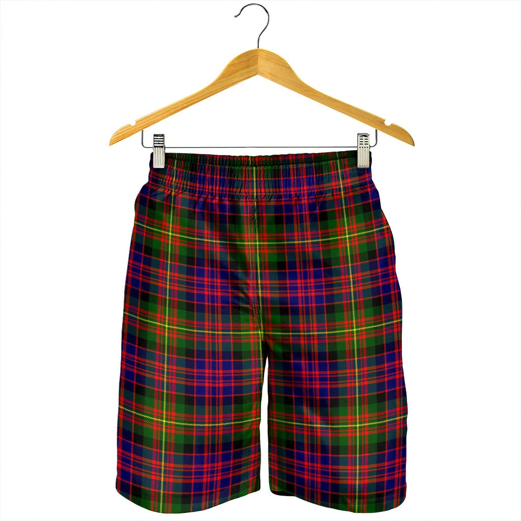 Carnegie Modern Tartan Plaid Men's Shorts