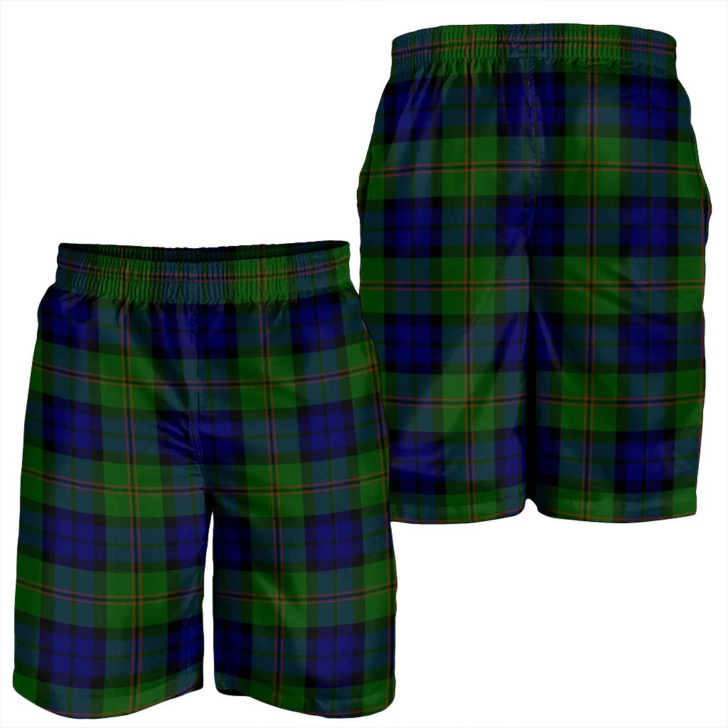 Dundas Modern Tartan Plaid Men's Shorts