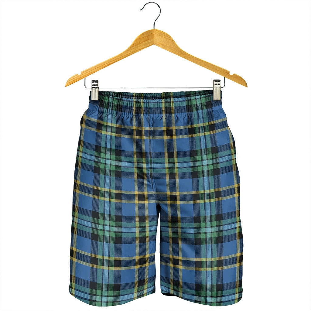 Weir Ancient Tartan Plaid Men's Shorts