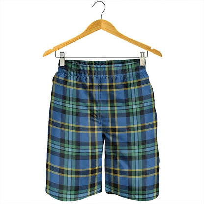 Weir Ancient Tartan Plaid Men's Shorts