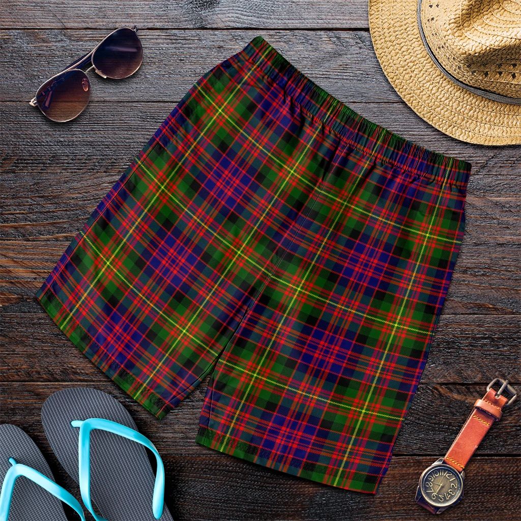 Carnegie Modern Tartan Plaid Men's Shorts