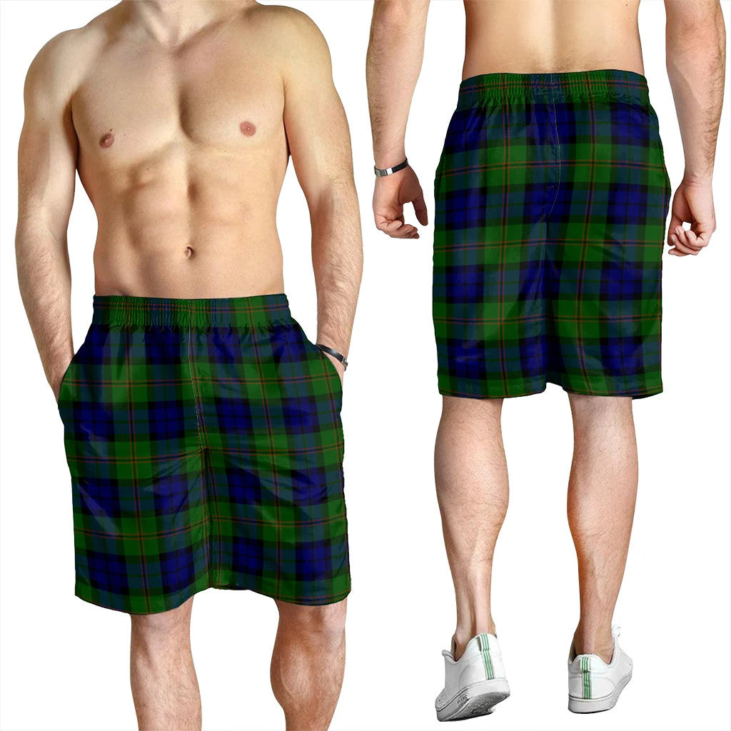 Dundas Modern Tartan Plaid Men's Shorts