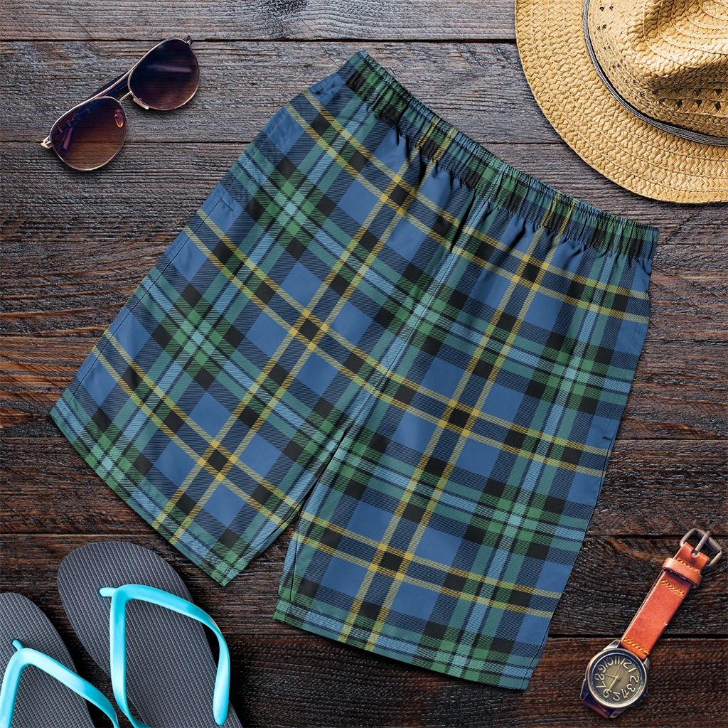 Weir Ancient Tartan Plaid Men's Shorts