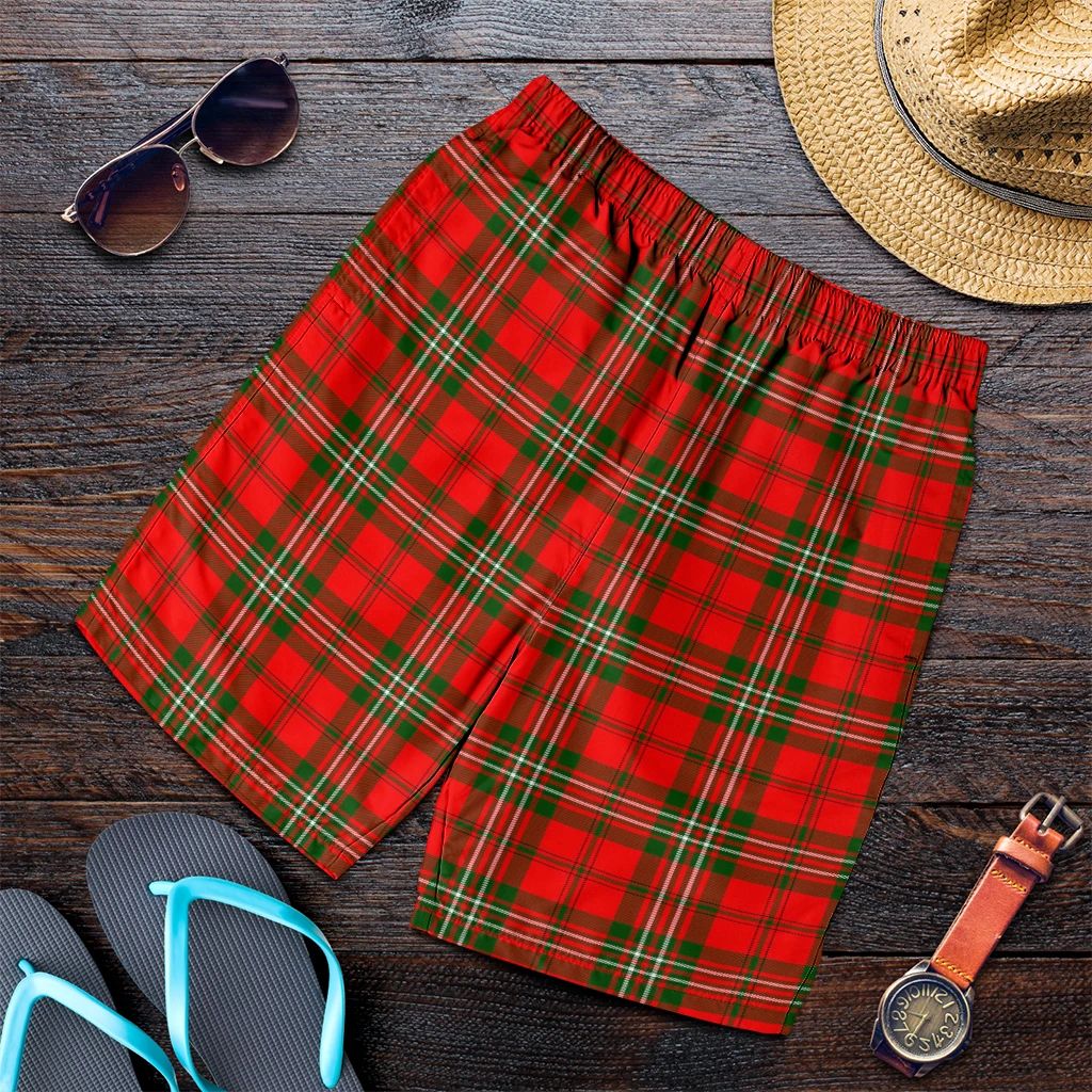 Scott Modern Tartan Plaid Men's Shorts