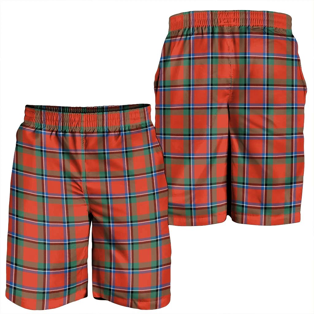 Sinclair Ancient Tartan Plaid Men's Shorts