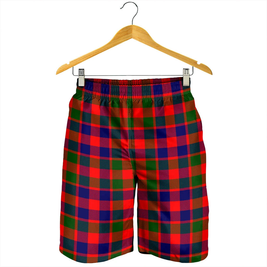 Gow Modern Tartan Plaid Men's Shorts