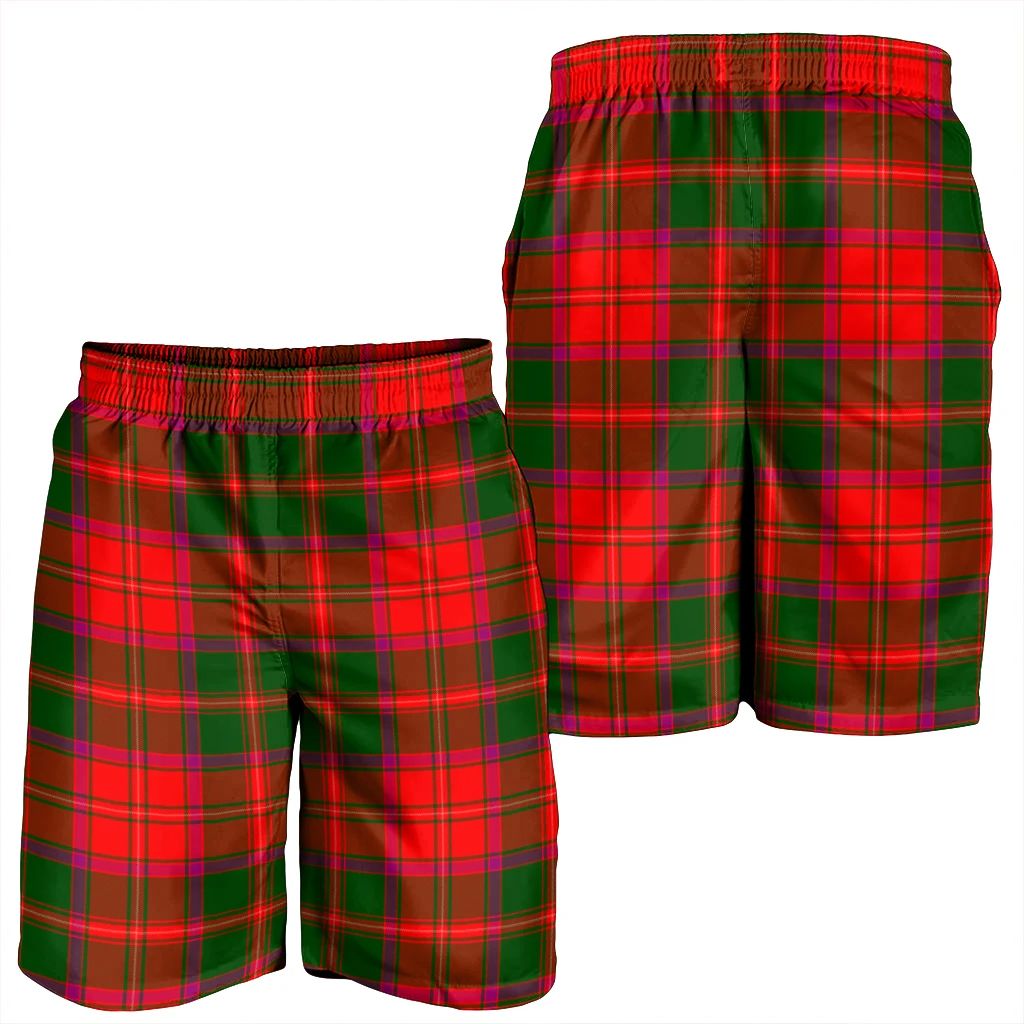 Crief District Tartan Plaid Men's Shorts
