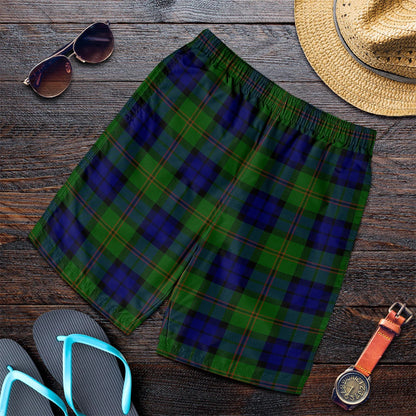 Dundas Modern Tartan Plaid Men's Shorts