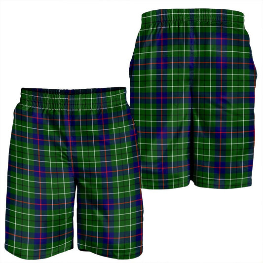 Duncan Modern Tartan Plaid Men's Shorts