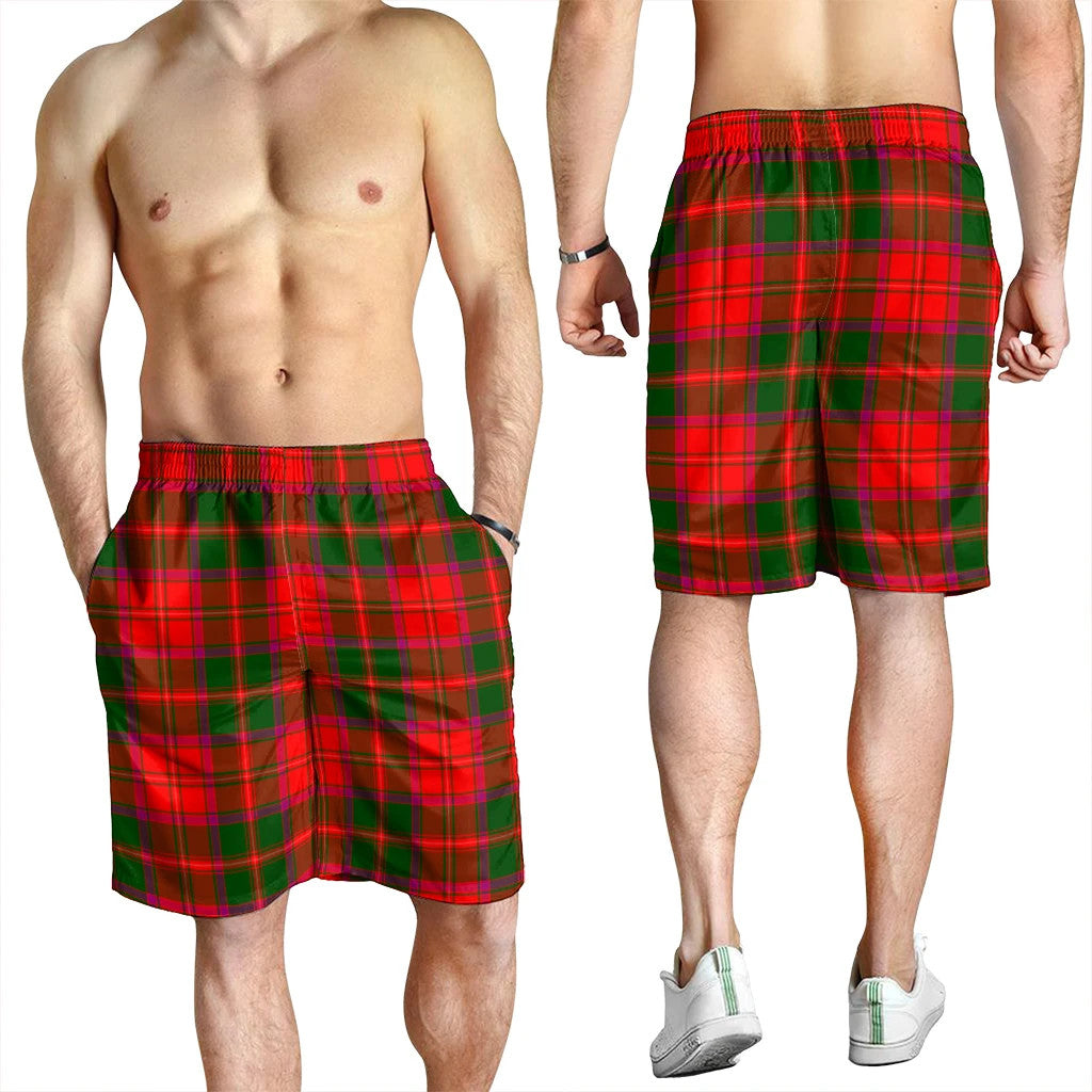 Crief District Tartan Plaid Men's Shorts