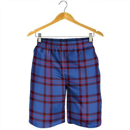 Elliot Modern Tartan Plaid Men's Shorts