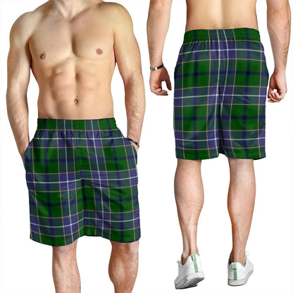 Wishart Hunting Modern Tartan Plaid Men's Shorts