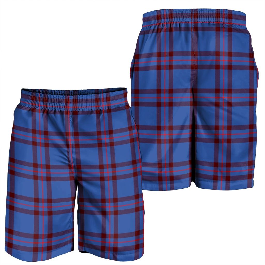 Elliot Modern Tartan Plaid Men's Shorts