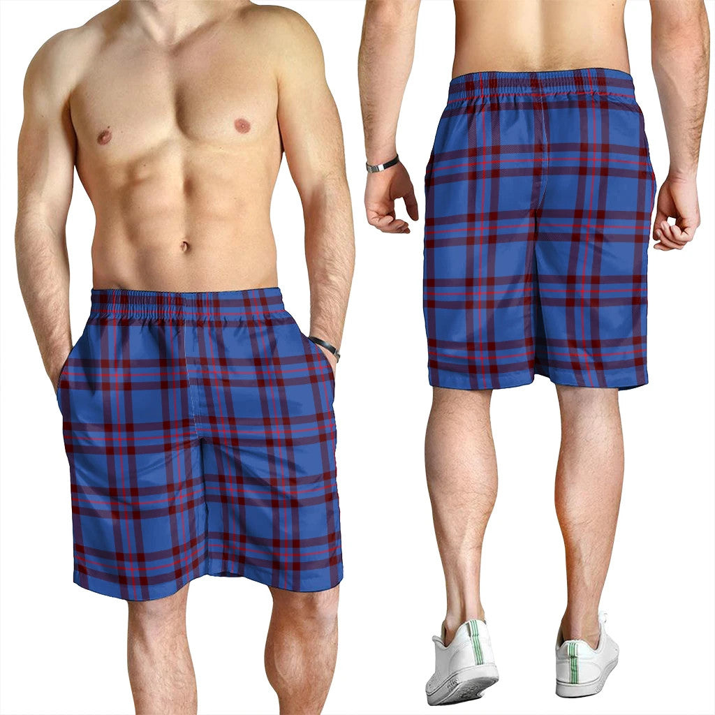 Elliot Modern Tartan Plaid Men's Shorts