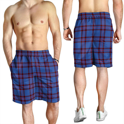 Elliot Modern Tartan Plaid Men's Shorts