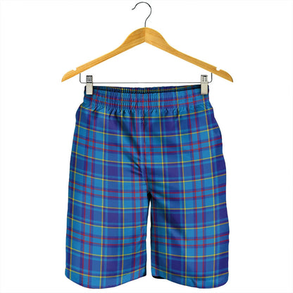 Mercer Modern Tartan Plaid Men's Shorts