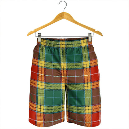 Buchanan Old Set Weathered Tartan Plaid Men's Shorts