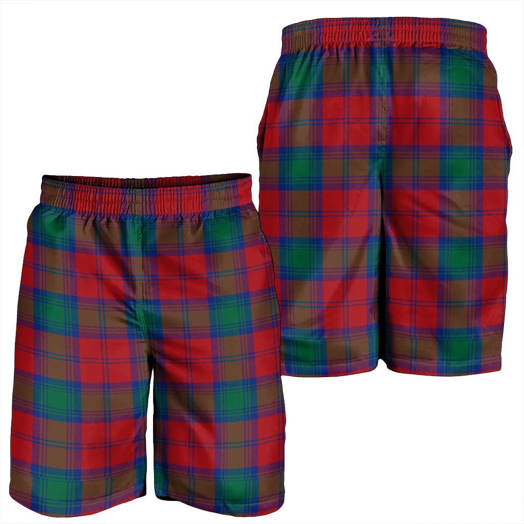 Lindsay Modern Tartan Plaid Men's Shorts