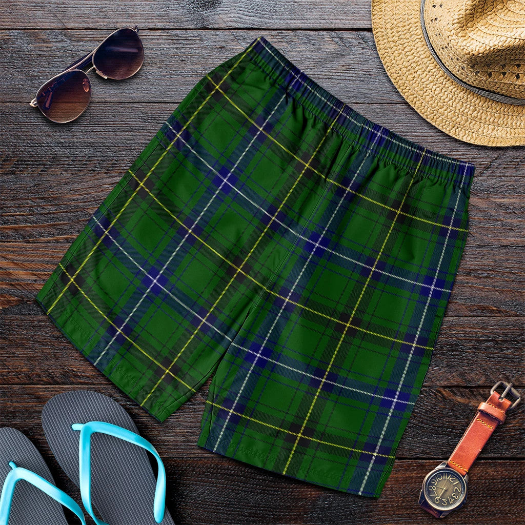 Henderson Modern Tartan Plaid Men's Shorts