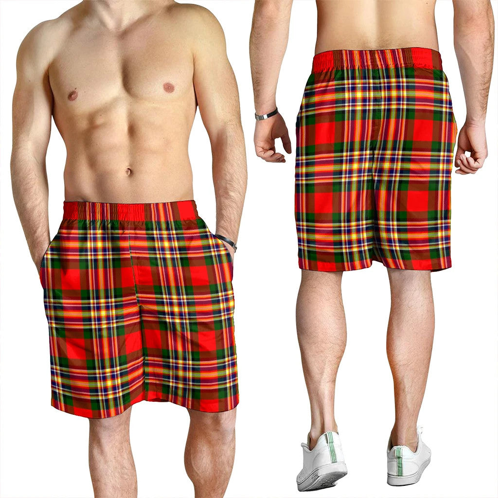 MacGill Modern Tartan Plaid Men's Shorts