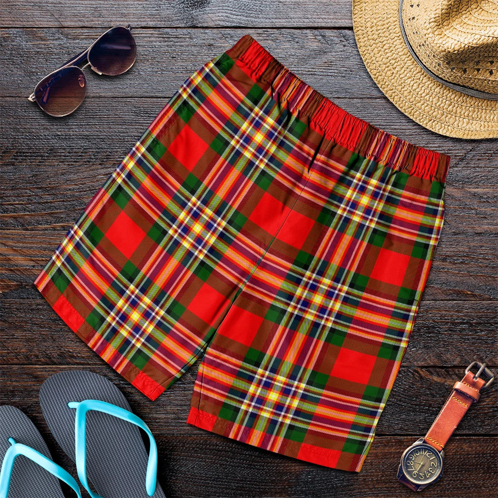 MacGill Modern Tartan Plaid Men's Shorts