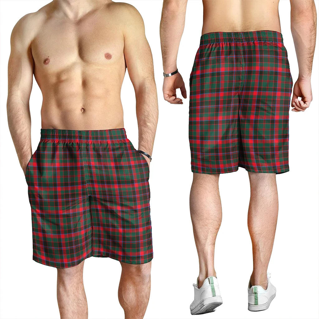 Cumming Hunting Modern Tartan Plaid Men's Shorts