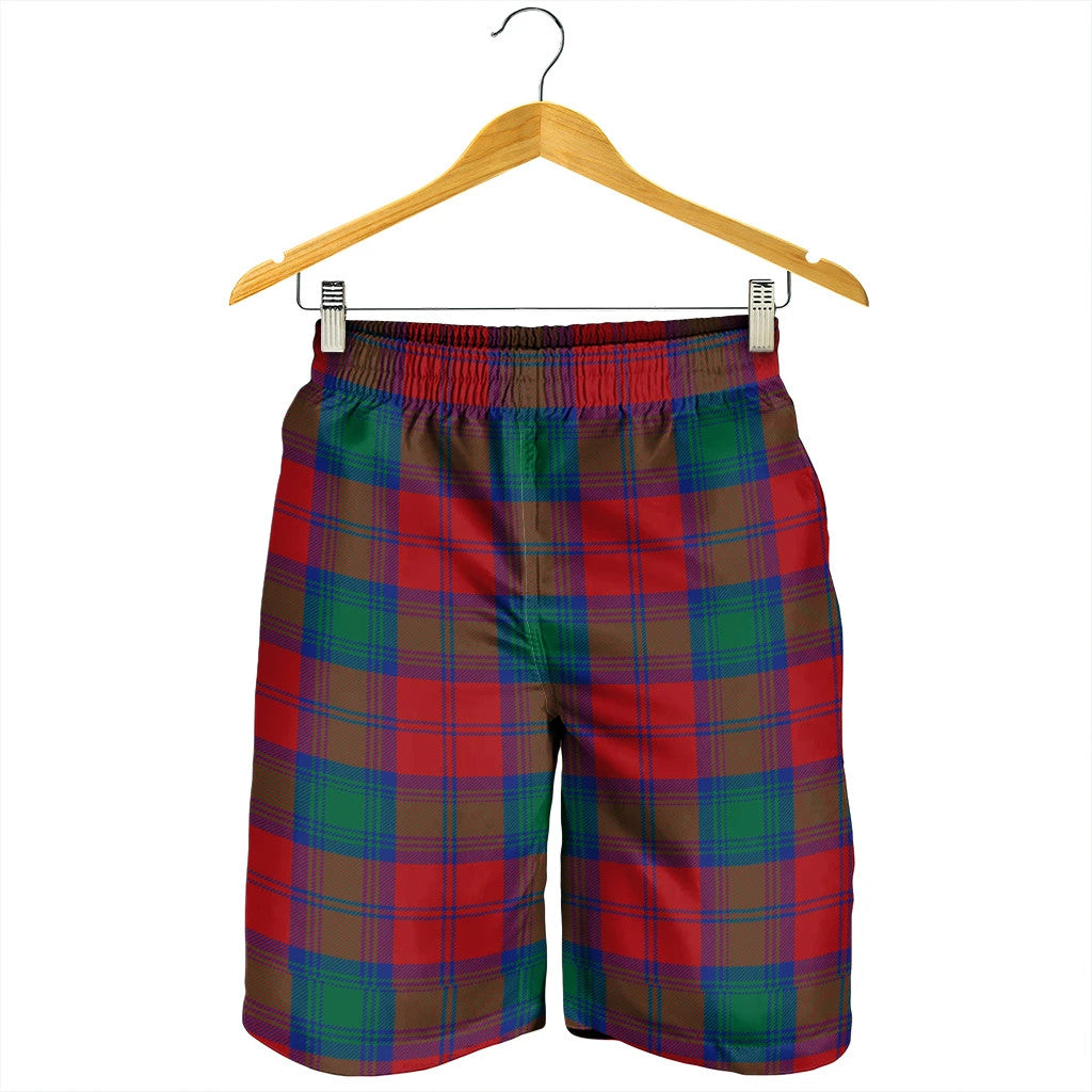 Lindsay Modern Tartan Plaid Men's Shorts