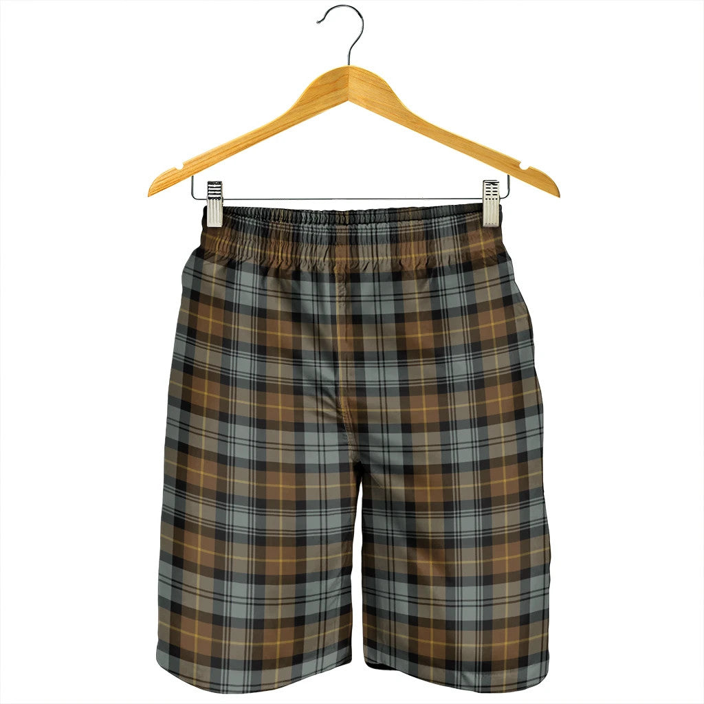 Gordon Weathered Tartan Plaid Men's Shorts