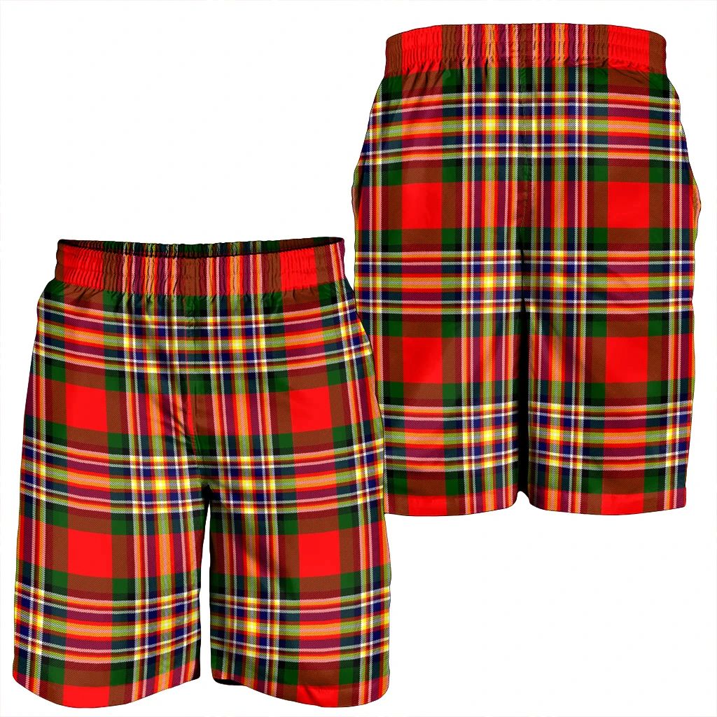 MacGill Modern Tartan Plaid Men's Shorts