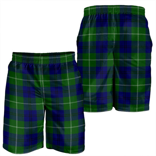 Oliphant Modern Tartan Plaid Men's Shorts