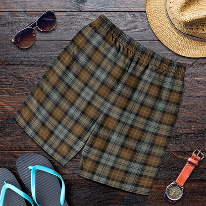 Gordon Weathered Tartan Plaid Men's Shorts