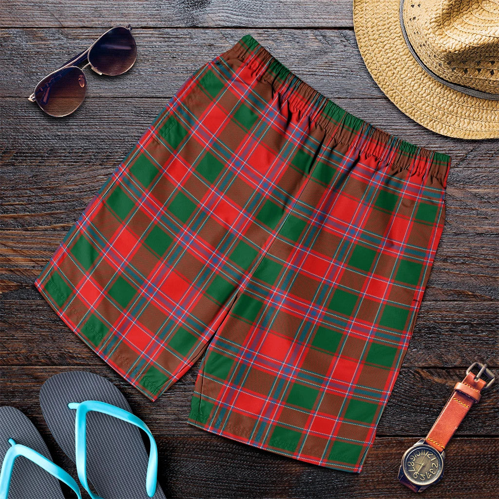 Dalziel Modern Tartan Plaid Men's Shorts