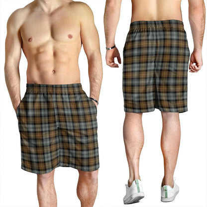 Gordon Weathered Tartan Plaid Men's Shorts