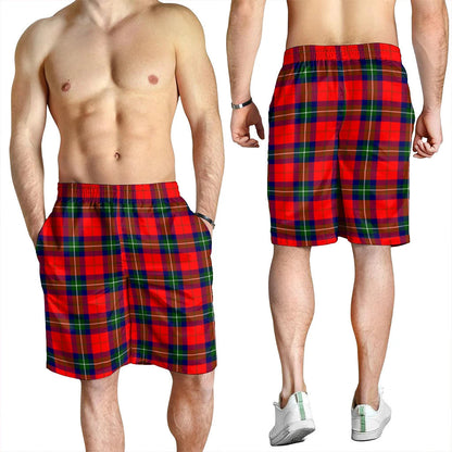 Ruthven Modern Tartan Plaid Men's Shorts