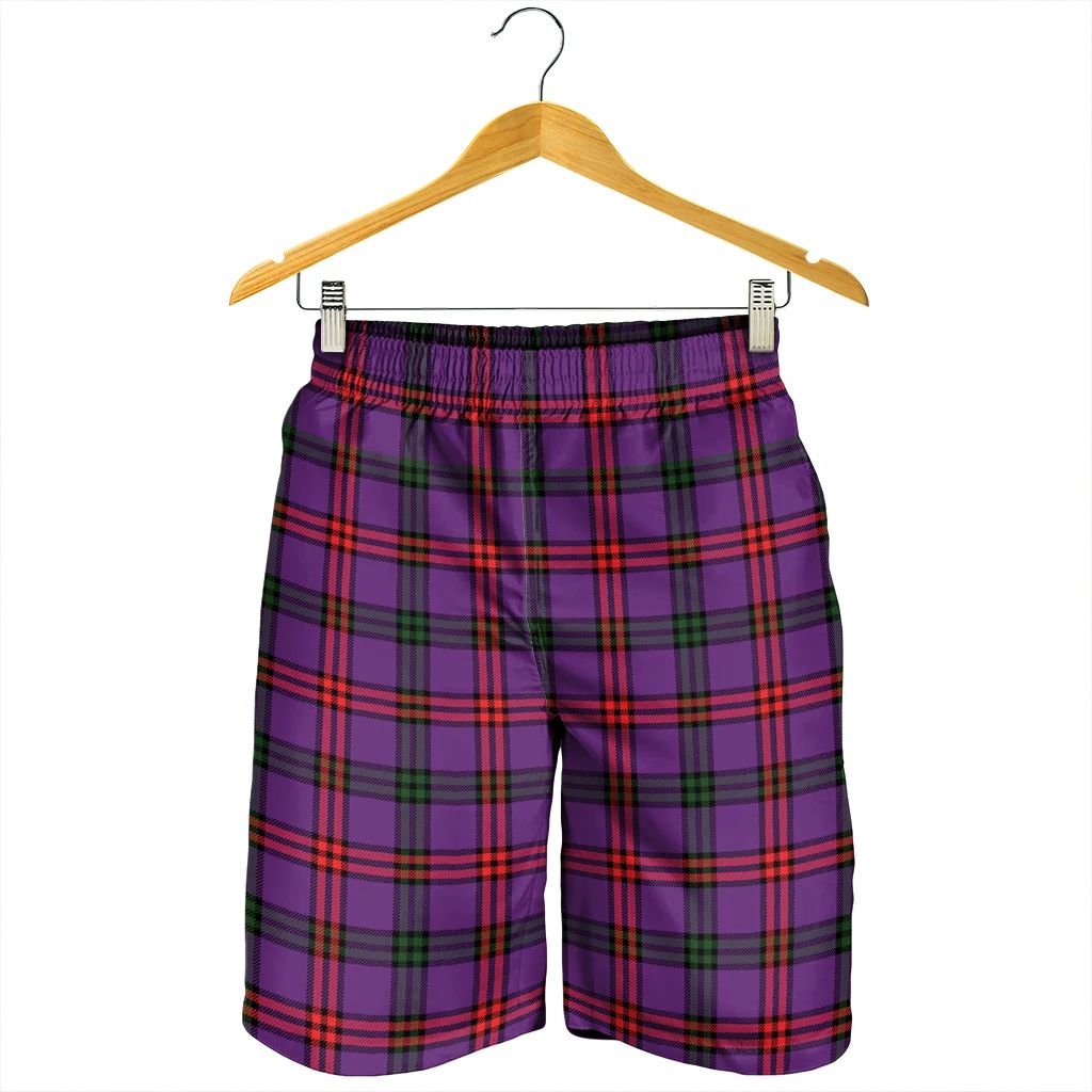 Montgomery Modern Tartan Plaid Men's Shorts