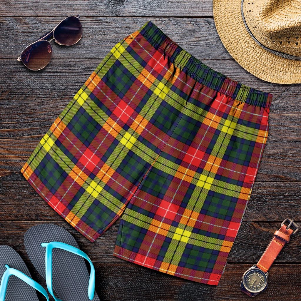 Buchanan Modern Tartan Plaid Men's Shorts