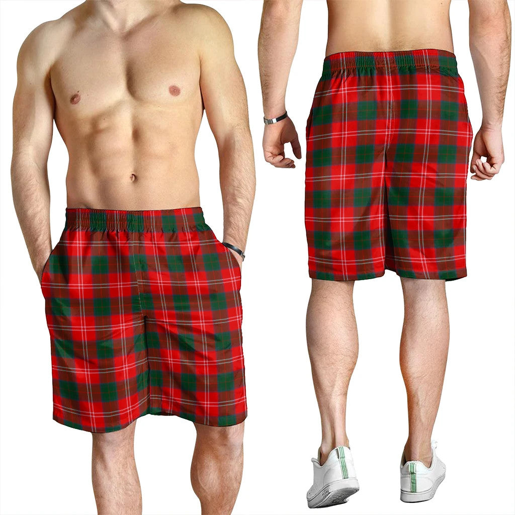 Chisholm Modern Tartan Plaid Men's Shorts