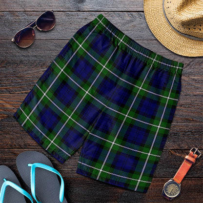 Forbes Modern Tartan Plaid Men's Shorts