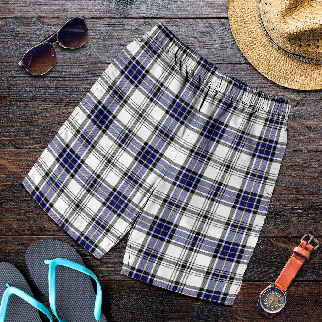 Hannay Modern Tartan Plaid Men's Shorts