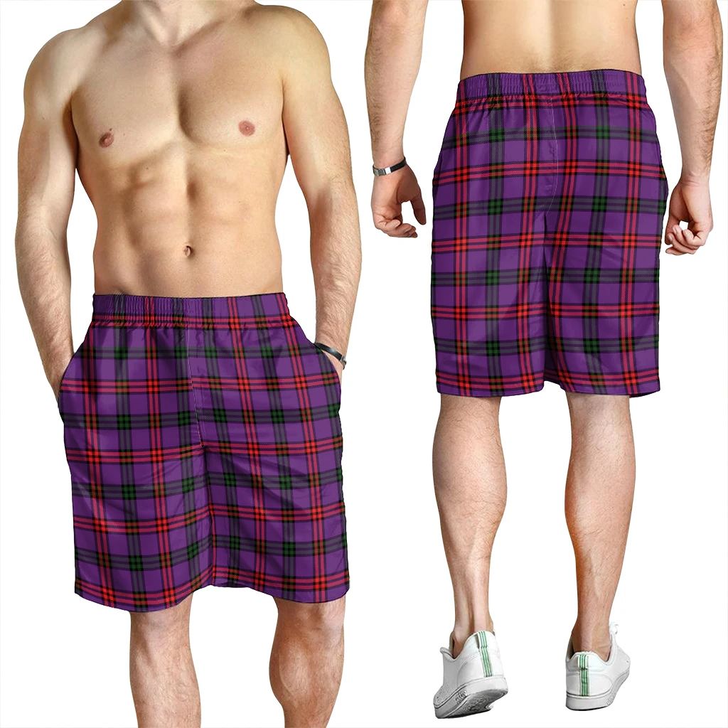 Montgomery Modern Tartan Plaid Men's Shorts